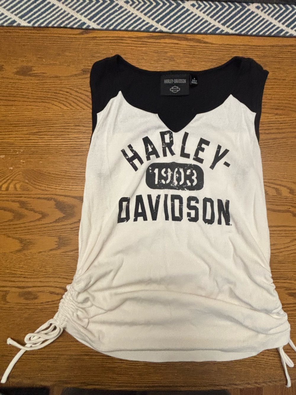 Harley-Davidson Black Logo Neckline Tank